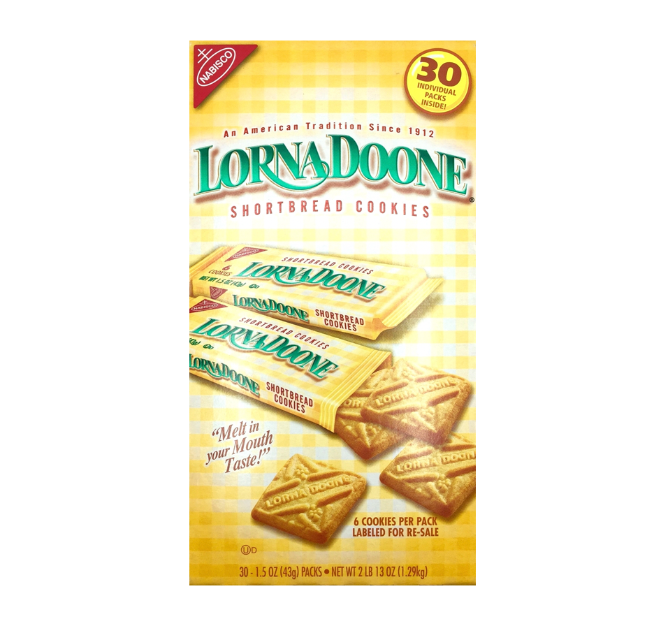 나비스코 Nabisco 로나두네 쇼트브레드 버터쿠키 30팩 (1.29kg) *Since 1912*