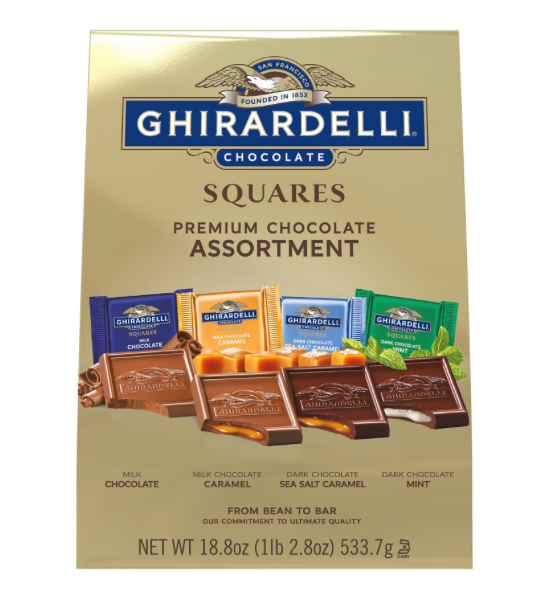 기라델리 스퀘어 프리미엄 초콜렛 4가지맛 533g
