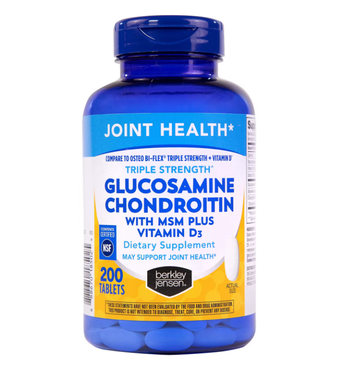 버클리젠슨 글루코사민•콘드로이친•MSM•비타민 D 200정