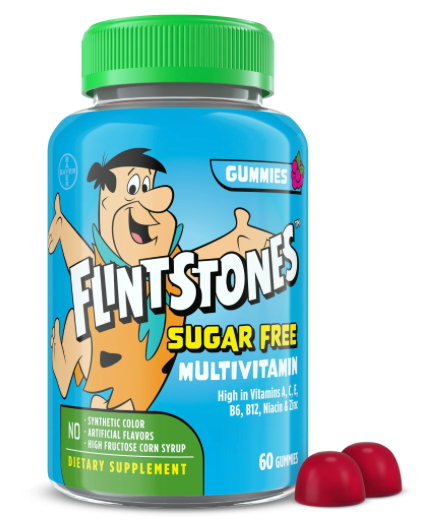 2+ 바이엘 플린트스톤 컴플릿 멀티 슈가-프리 거미 60정