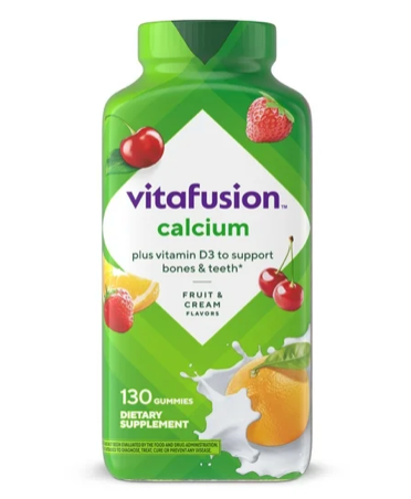 비타퓨전 칼슘 250mg + 비타민 D3 거미 130정