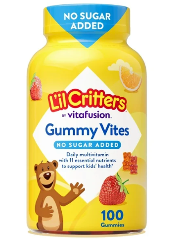 2+ 릴크리터 멀티 비타민 무설탕 거미 100정