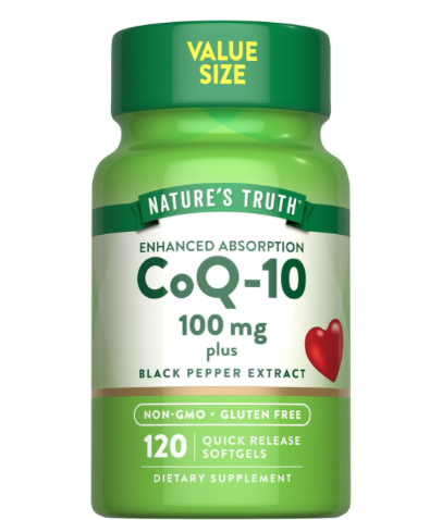 네이처스트루스 Non-GMO 코엔자임 Q10 100mg + 후추 속방형 120 액정