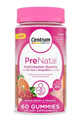 센트룸 프레나탈 멀티 거미 with DHA & 엽산 거미 60정