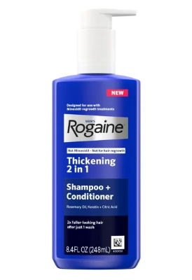 존슨앤존슨 로게인 모발 강화 2in1 샴푸 & 컨디셔너 248ml