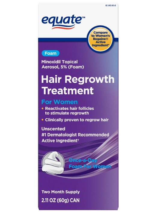 이퀘이트 미녹시딜 5% 여성 탈모 트리트먼트 무향 폼 60g (2개월) *FDA 승인*