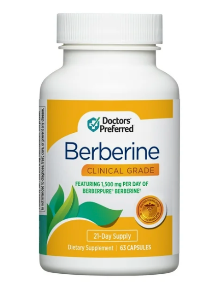 닥터스프리퍼드 클리니컬 스트랭쓰 (임상등급) 베르베린 500mg 정상혈당지원 63정 (21일)