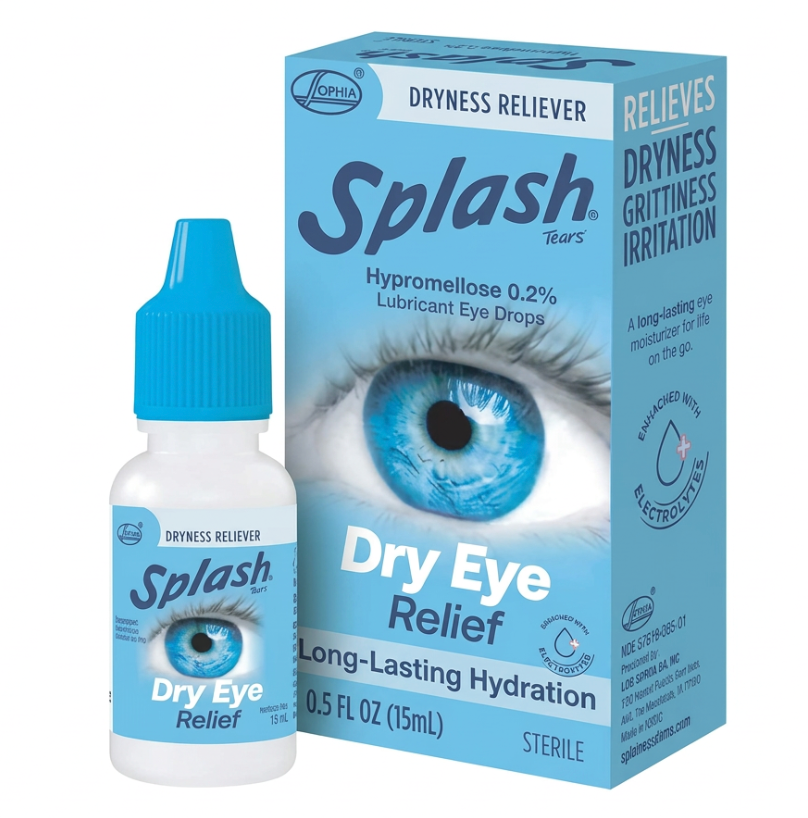 스플래시 드라이 아이 릴리프 인공눈물 15ml 2병 (30ml)