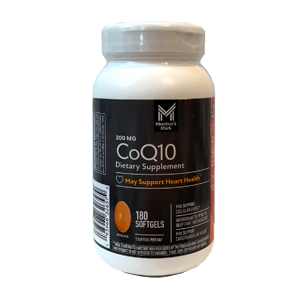 멤버스마크 코엔자임 Q10 200mg 코큐텐 소프트젤 180정
