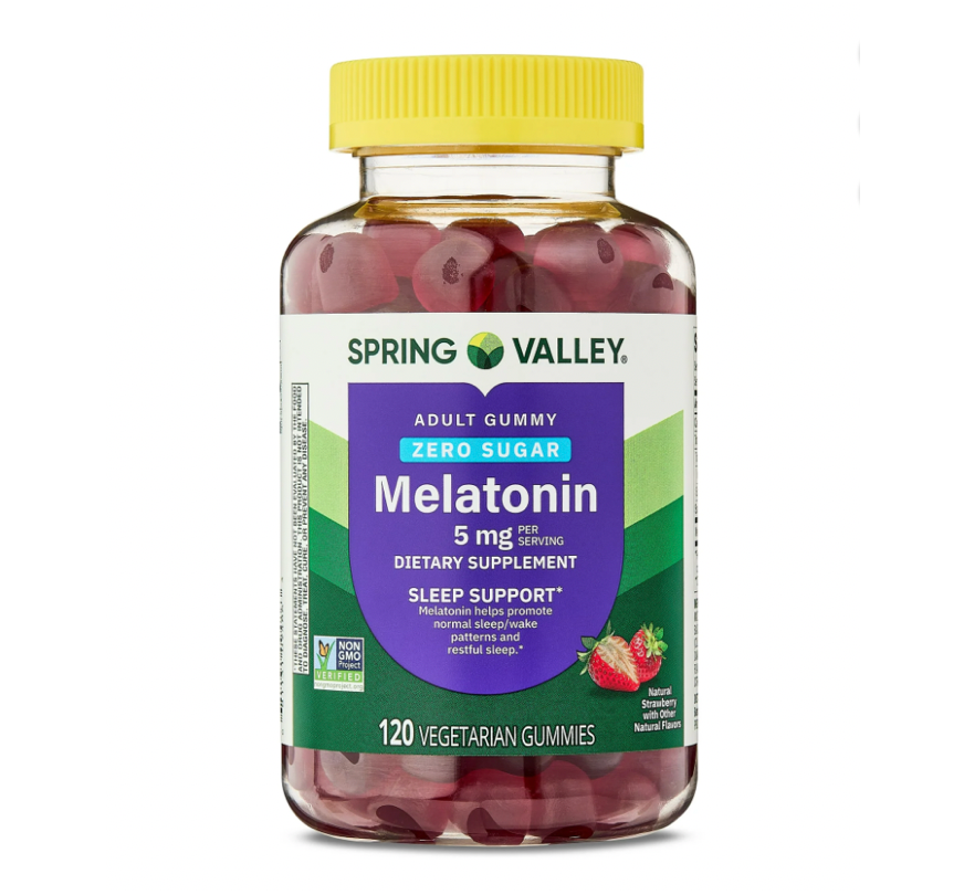 스프링밸리 멜라토닌 2.5mg 슈가프리 수면지원 구미 120정