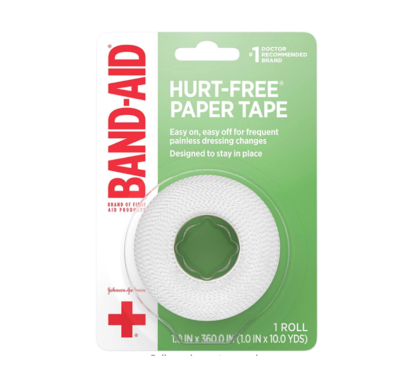 밴드에이드 Bandaid 허트프리 의료용 종이 테이프 2.5cm x 9.1m