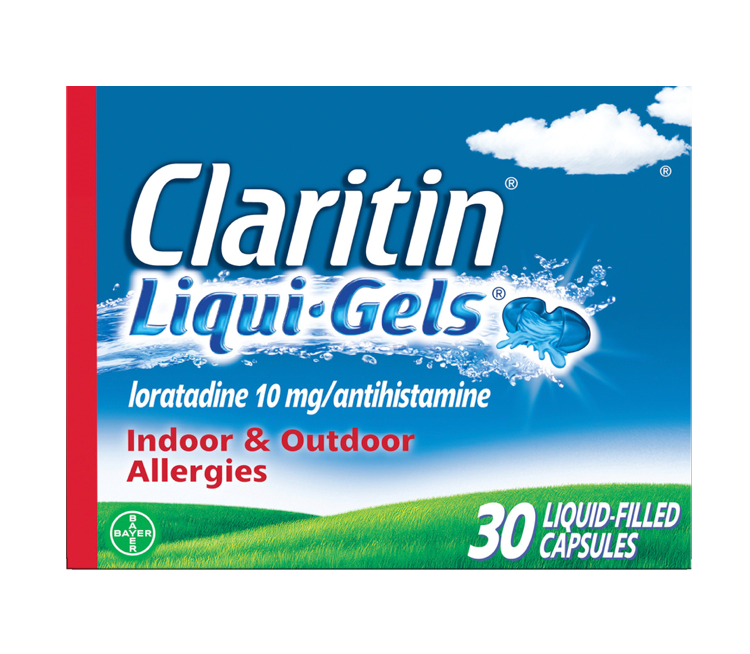 클라리틴 로라타딘 10mg 24시간 알레르기 완화 리퀴드젤 30정