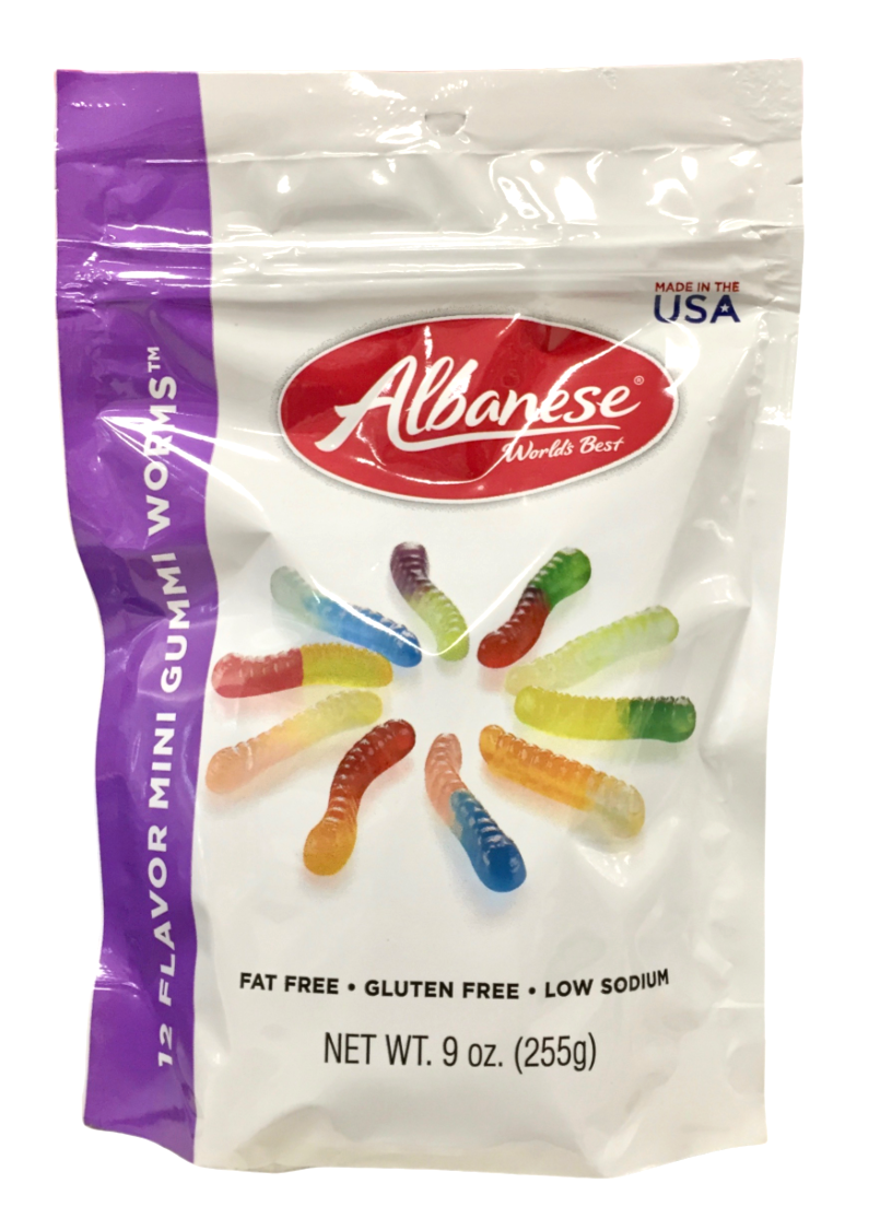 알바니즈 Albanese 12가지맛 거미지렁이 212g