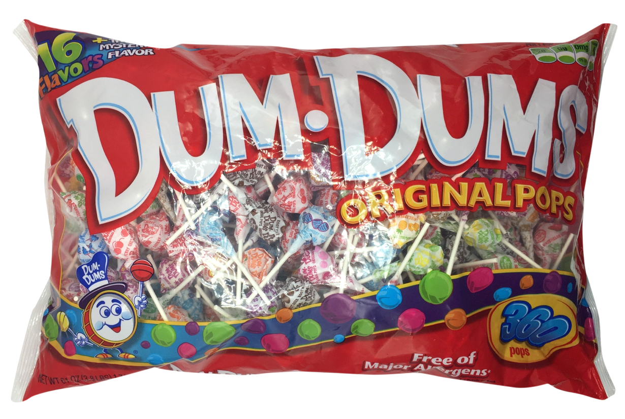 스팽글러 Spangler 덤덤 오리지널 롤리팝 500pc (2.5kg)