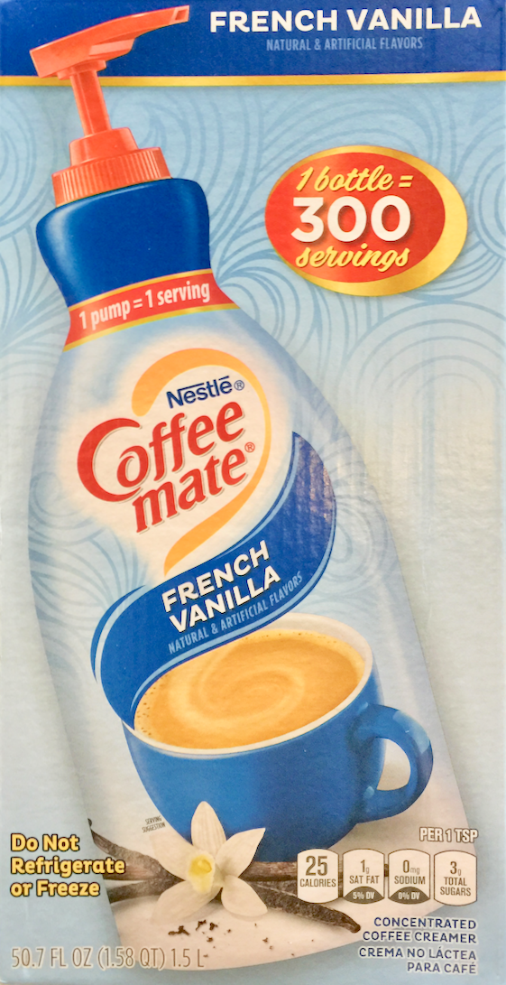 네슬레 Nestle 프렌치 바닐라 액상 크리머 1.5L *캡슐 300개 동량*