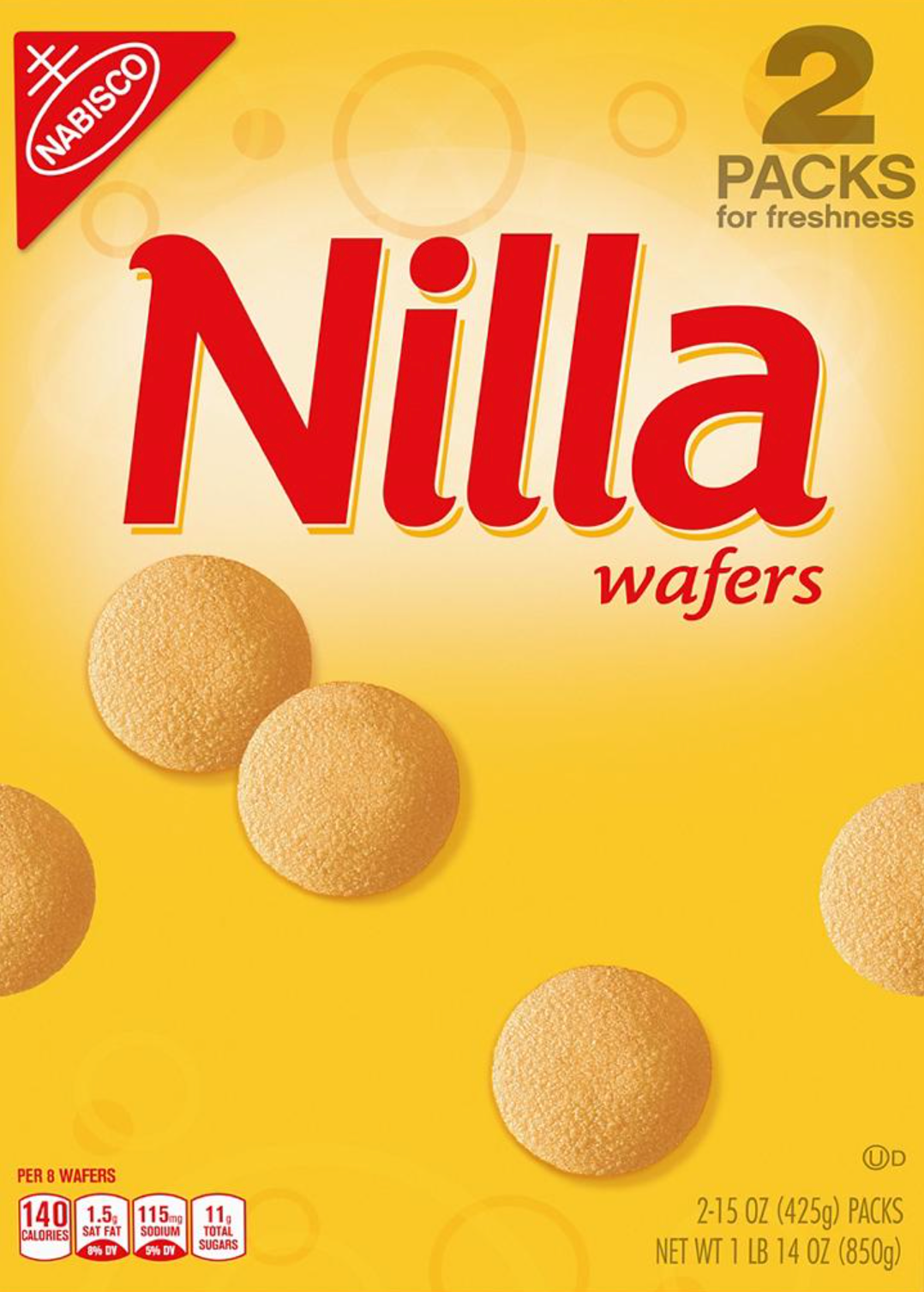 나비스코 Nabisco 닐라 와퍼 850g