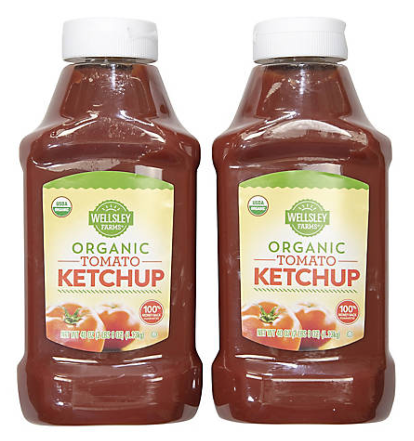 웰슬리팜 유기농 케첩 1.13kg 2ct (2.26kg)