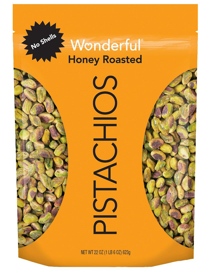 원더풀 Wonderful Non-GMO 허니 로스티드 노쉘 피스타치오 623g