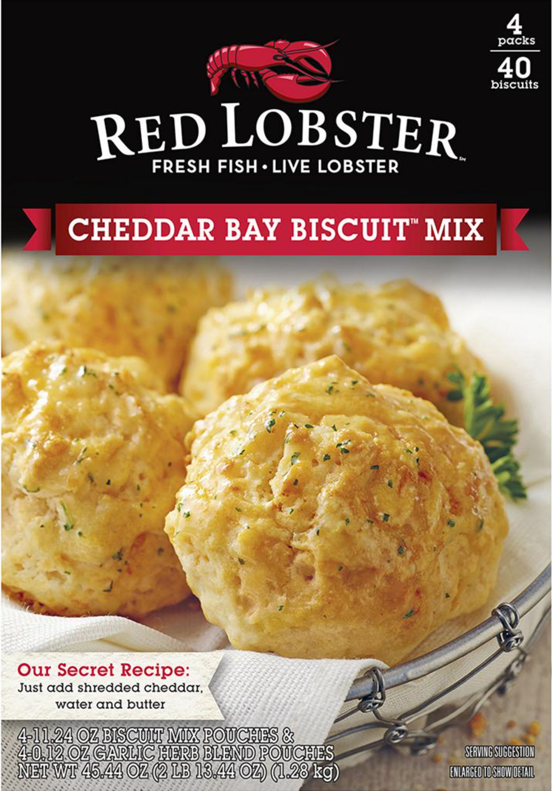 레드랍스터 Red Lobster 체다베이 비스켓 믹스 1.28kg