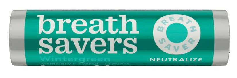 허쉬 슈가-프리 브레스세이버 윈터그린 12pc 24롤 (680g)