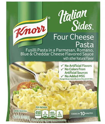 크노르 Knorr 포치즈 파스타 사이드 116g 6팩 (696g)