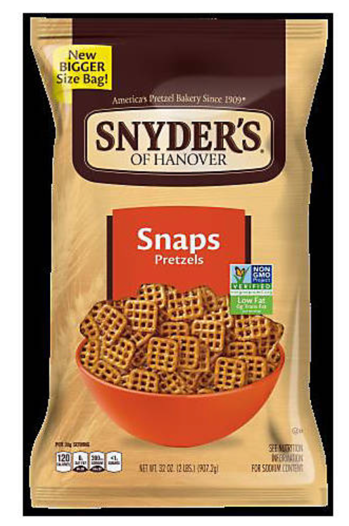 스나이더 Snyder's Non-GMO 스냅 프레즐 907g