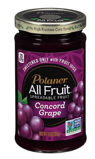 폴라너 Polaner Non-GMO 포도 스프레드 283g