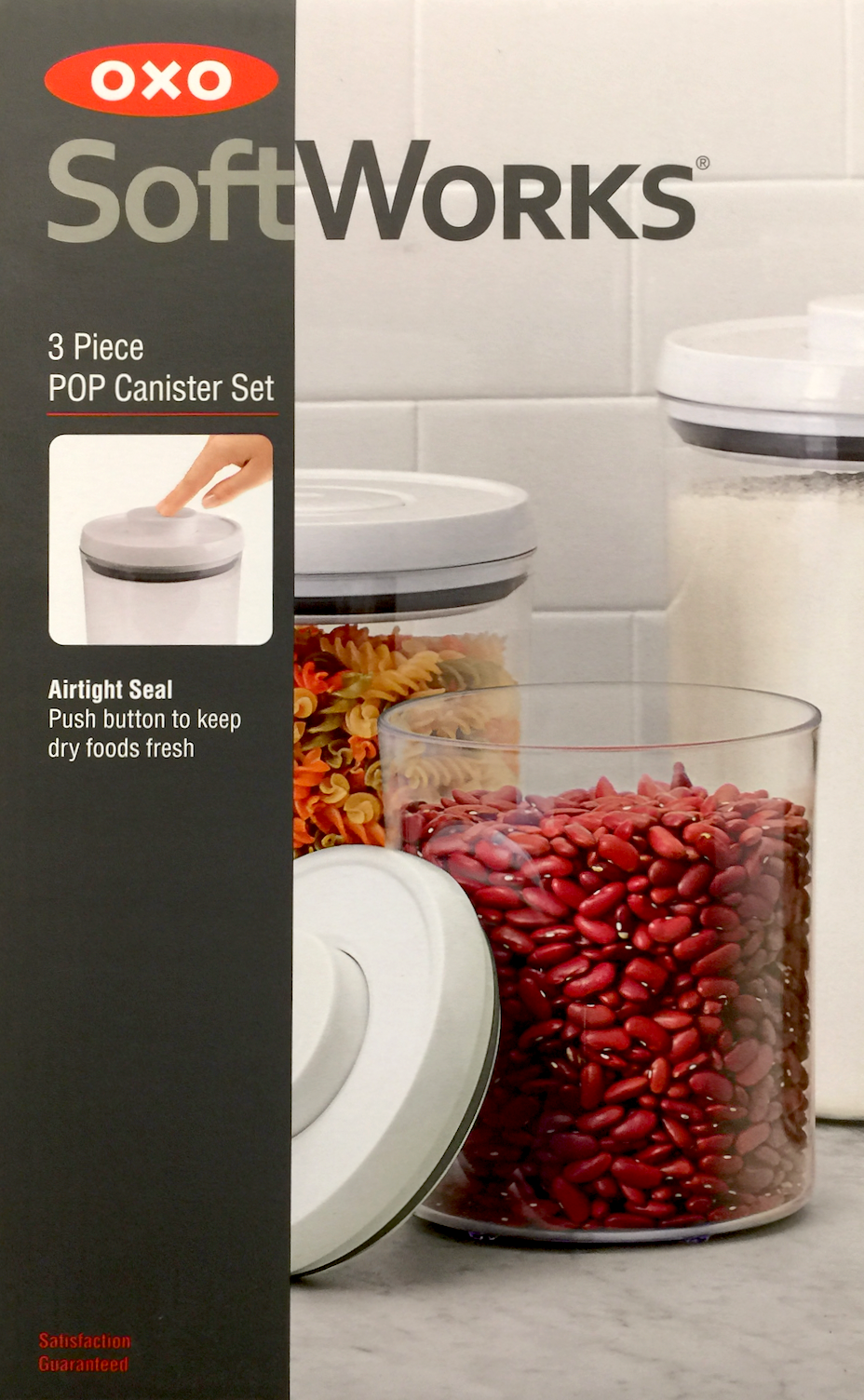 옥소 OXO BPA-프리 팝 라운드 캐니스터 1.8L/2.8L/4.2L