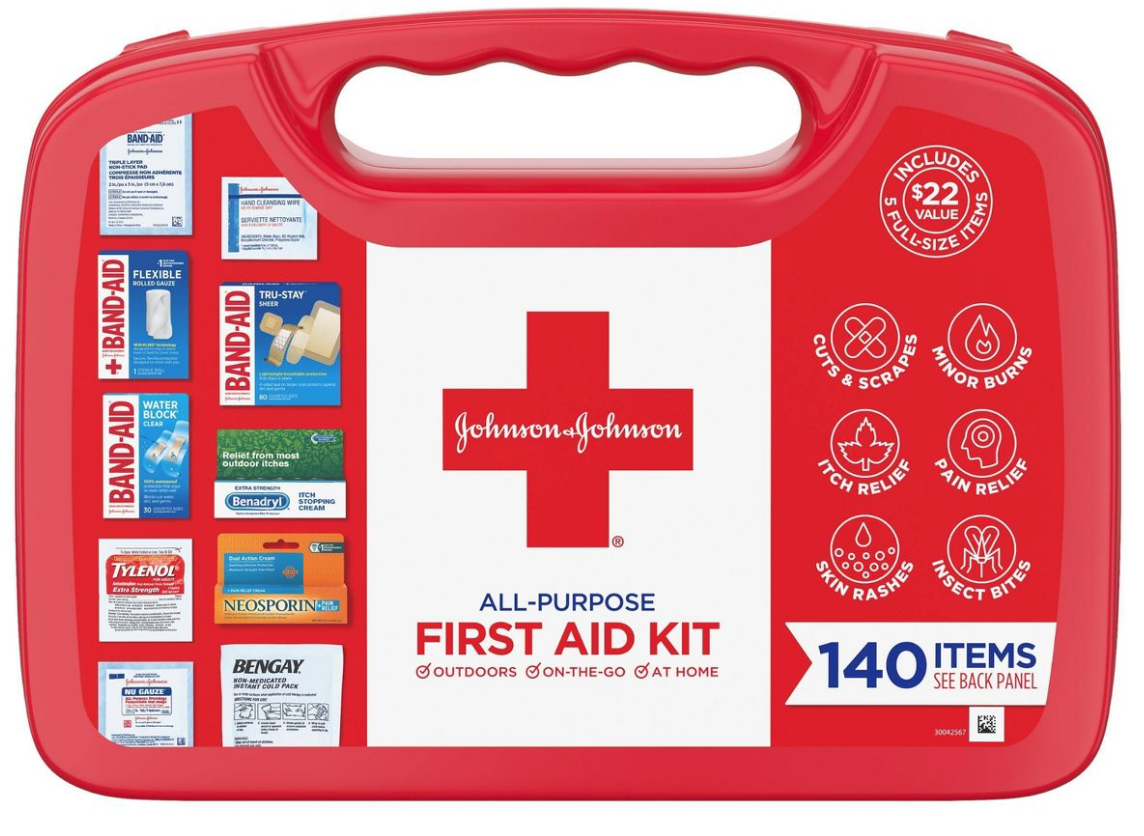 존슨앤존슨 구급약 키트 140pc