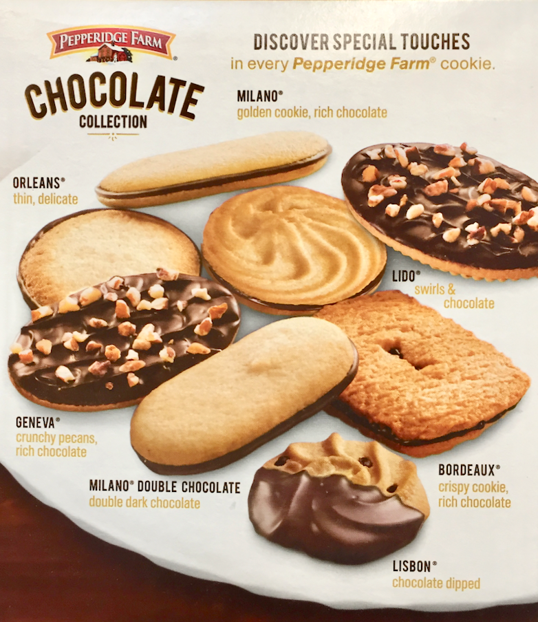 페퍼리지팜 Pepperidge Farm 초콜렛 컬렉션 31pc (369g)