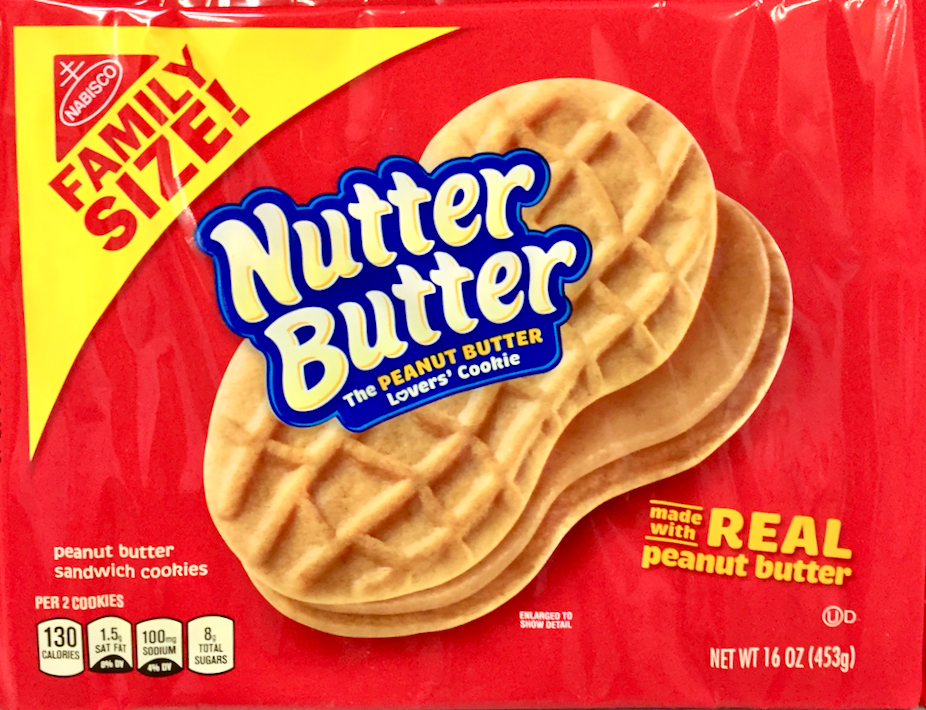 나비스코 Nabisco 너터버터 땅콩버터 샌드위치 쿠키 453g