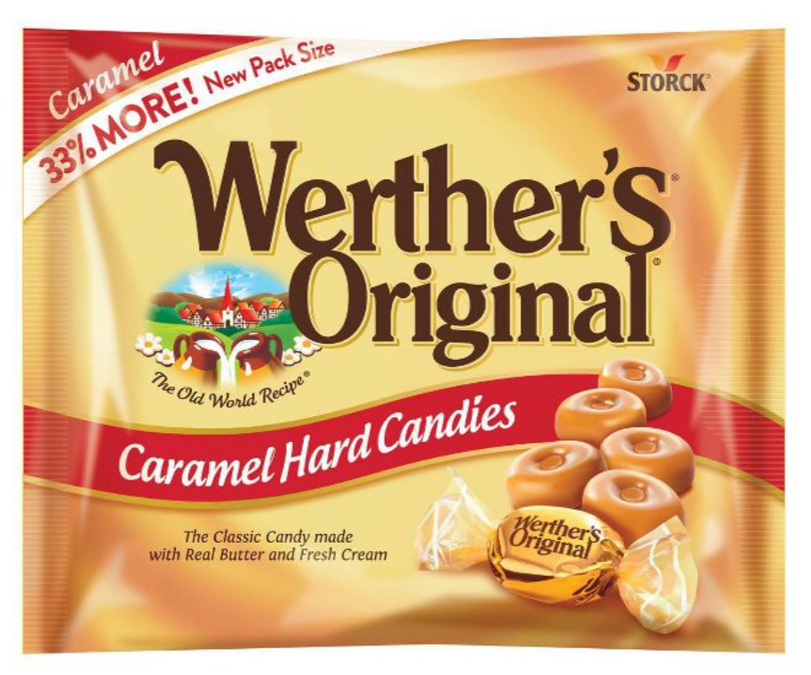 워더스 카라멜 하드 캔디 155g