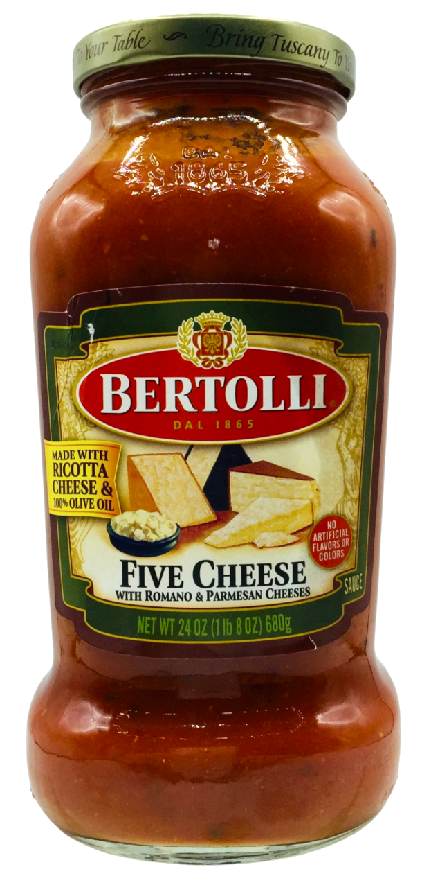 베르톨리 Bertolli 파이브치즈 토마토 소스 680g 3병 (2.04kg)