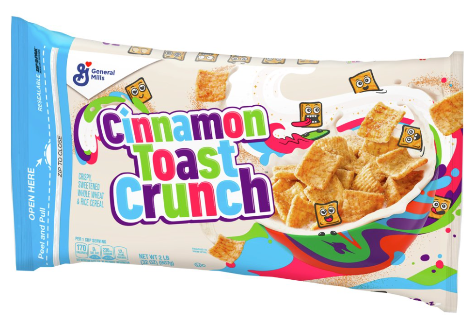 제너럴밀즈 General Mills 시나몬 토스트 크런치 시리얼 907g