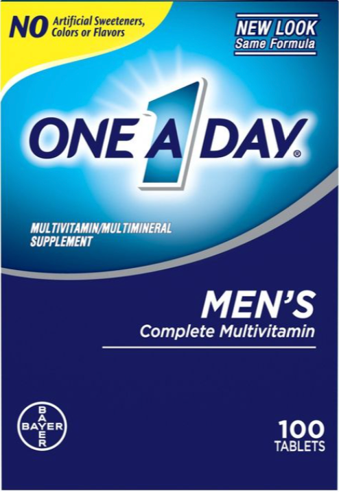 바이엘 원어데이 맨즈 멀티 100정