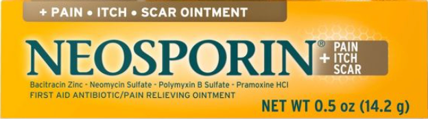 네오스포린 항생제 + 가려움/통증/흉터완화 연고 14g