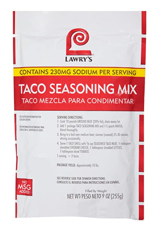 맥코믹 McCormick 로리스 타코 시즈닝 믹스 255g