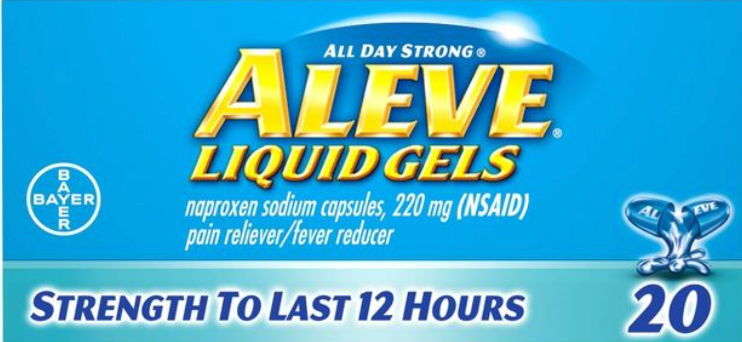 바이엘 알레브 나프록센나트륨 220mg 리퀴드젤 20정