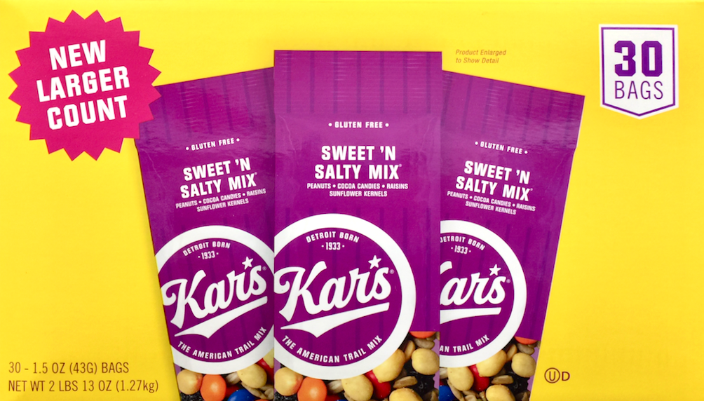 카스 Kar's 글루텐-프리 스위트 & 솔티 믹스 30ct (1.27kg)