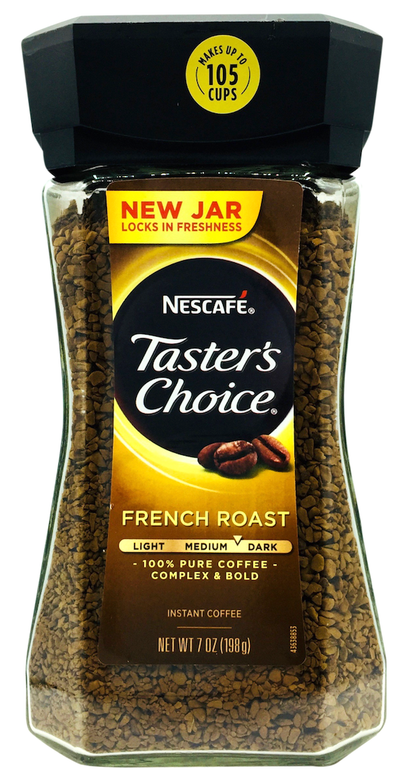 네스카페 Nescafe 테이스터스초이스 프렌치 로스트 인스턴트 커피 198g (105잔)