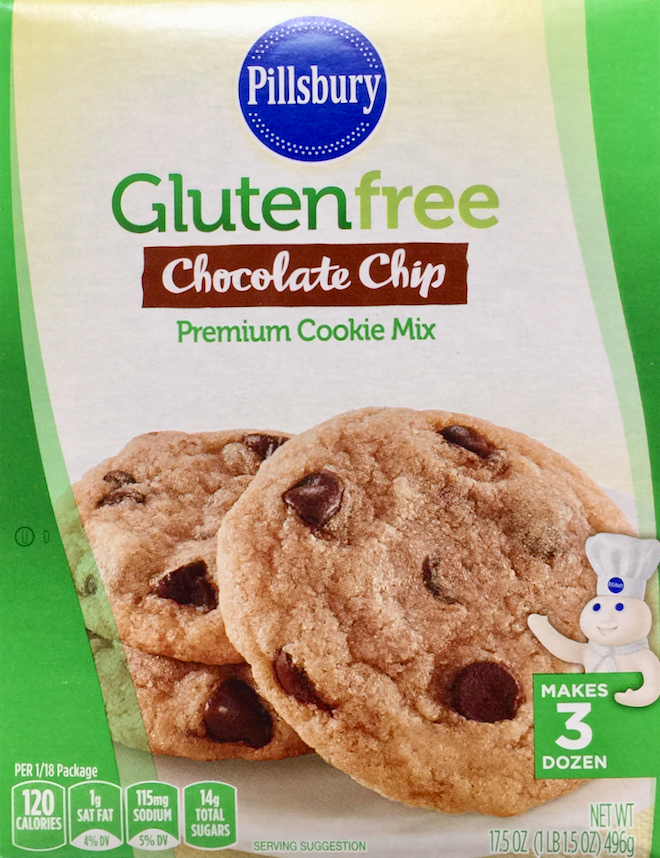 필즈베리 Pillsbury 글루텐-프리 초콜렛칩 쿠키 믹스 496g