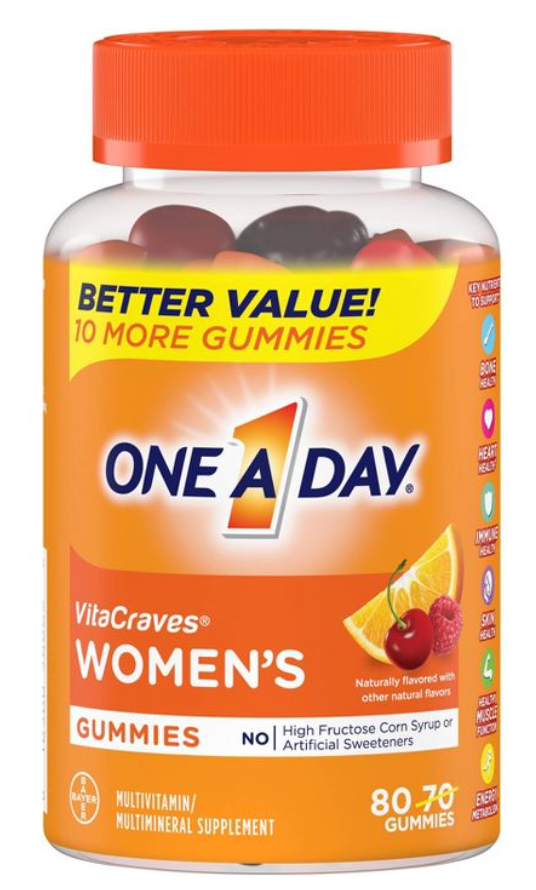 12+ 바이엘 원어데이 우먼즈 멀티 거미 80정