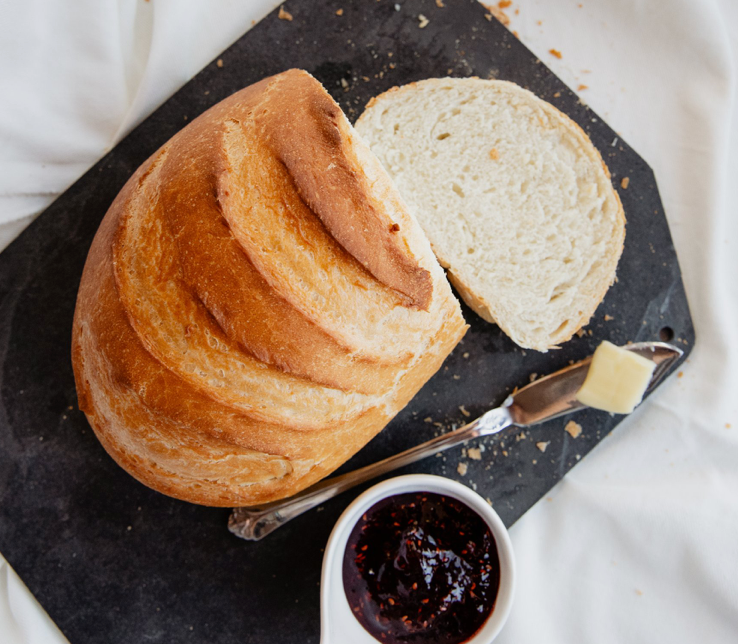 클래식 화이트 식빵 ft. 제빵기