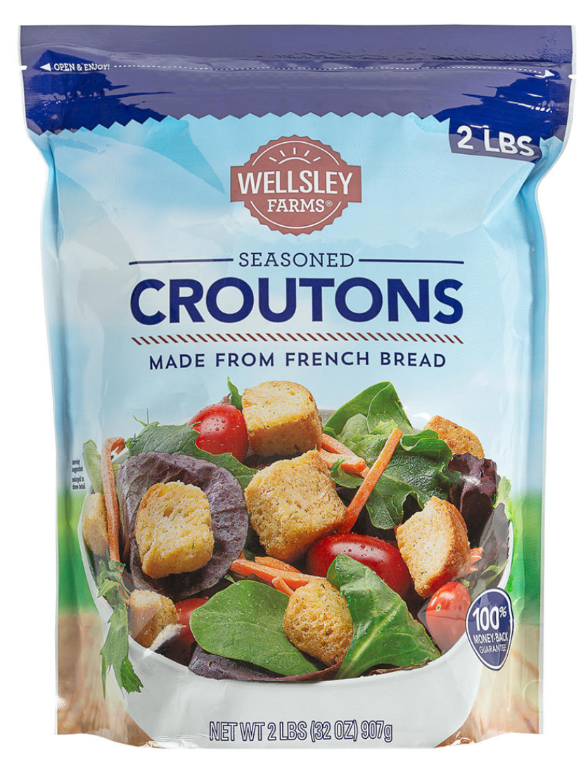 웰슬리팜 양념 크루통 907g (130인분)
