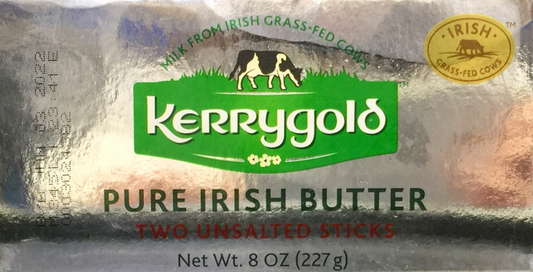 케리골드 Kerrygold rBST/솔트-프리 아이리시 버터 112g 스틱 2개 (227g)