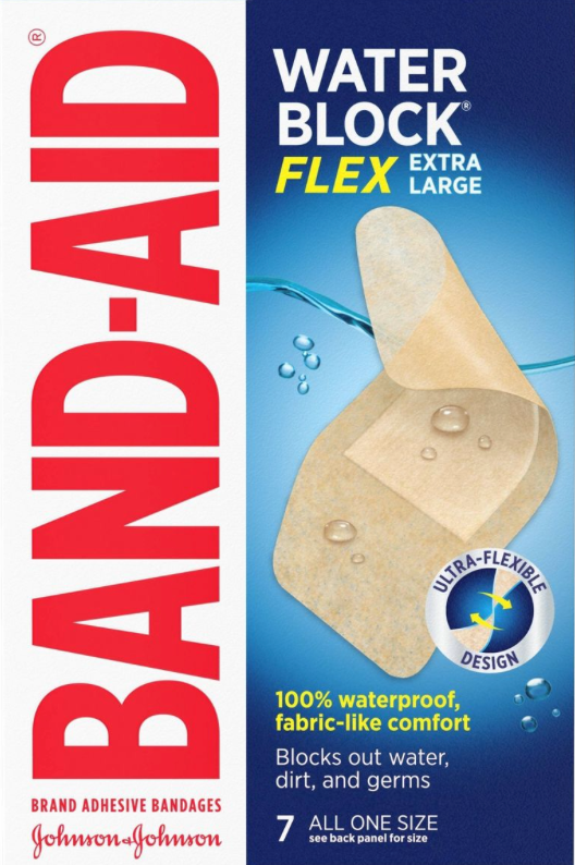 밴드에이드 Bandaid 워터블록 플렉스 방수 밴드 4.5 x 10cm 7매 2개 (14매)