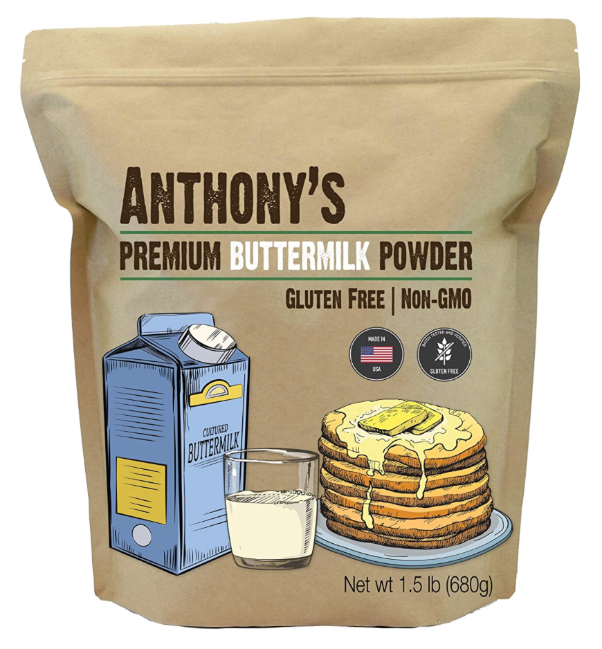 앤쏘니스 Anthony's Non-GMO/rBST-프리 버터밀크 가루 680g