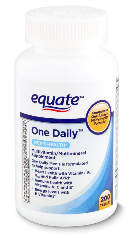 이퀘이트 원데일리 맨즈 멀티비타민 200정