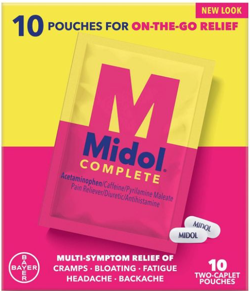 바이엘 미돌 컴플릿 월경 증상 완화 2정 10팩 (20정)