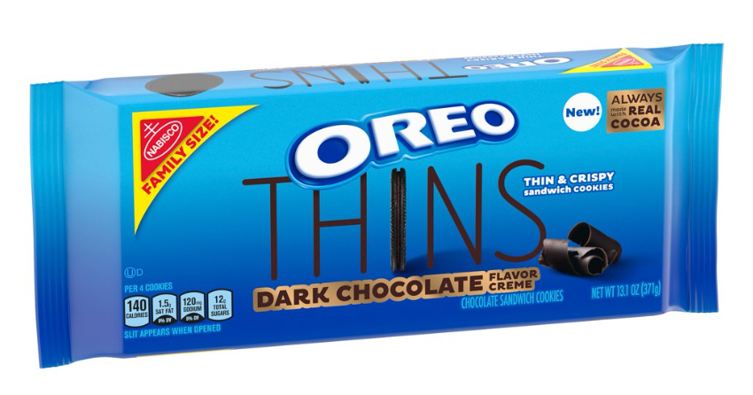 나비스코 Nabisco 오레오 다크초콜렛 크림 씬즈 371g